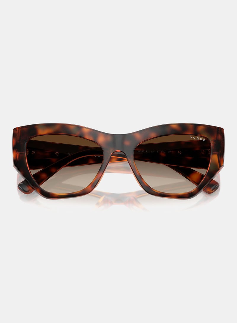 Vogue Full Rim Cat Eye Sunglasses 0VO5607S - Image 5